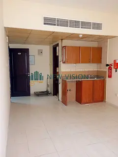 Al Butina studio for rent central AC sandy parking in front of building rent 16000 AED in 4 payments