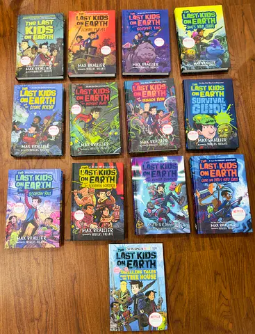 The Last Kids on Earth book series (12 novels +1 graphic novel) - Complete set
