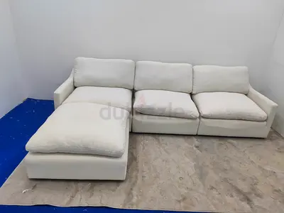 Comfortable clean oc home modular sofa with ottoman