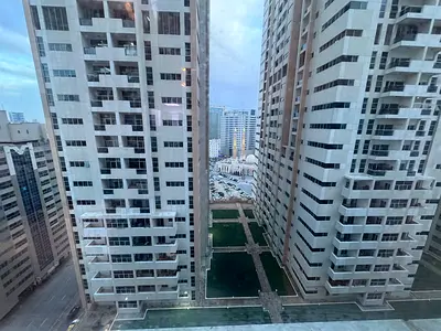 2 Bedroom Apartment for Rent in Ajman One Tower 12 11th floor open view central AC prime location AED 44,000 yearly in 4 cheques