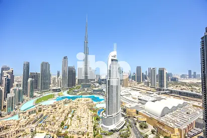 Burj & Fountain Views | Stunning 3BR | High floor