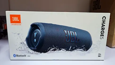 JBL SPEAKER CHARGE 5 PORTABLE (JBLCHARGE5BLU) BLUE
