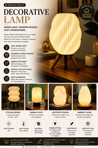 Premium Decorative Ambient Lamp