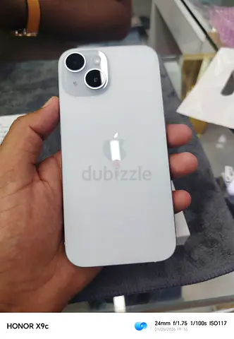Apple iPhone 15 (⚪) - Good Condition, Dual Camera