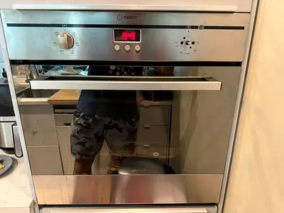 Built-in Indesit Electric Oven - Stainless Steel