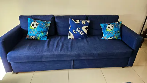 Ikea Friheten sofabed Blue