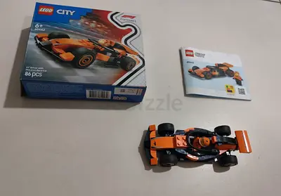 F1 Driver with McLaren Race car 6+