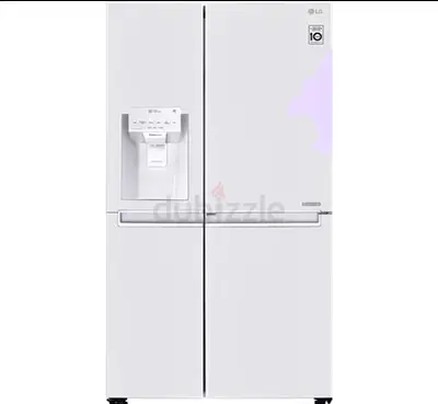 LG French Door Refrigerator with Water Dispenser - White