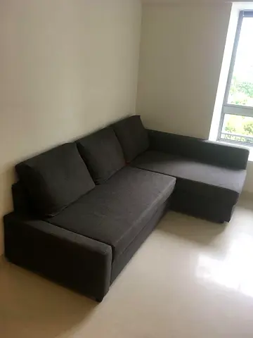 L shape sofa bed with storage Ikea FRITHEN