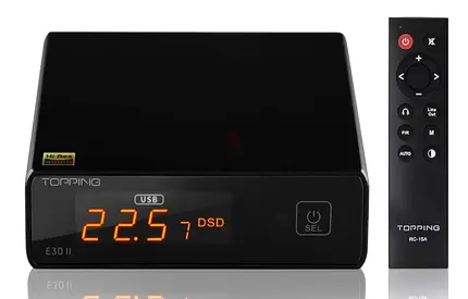 Topping E30 II Lite Hi-Res DAC - Like New / Box  Accessories