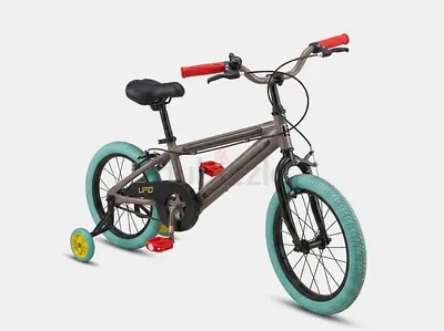 Childrens 16-inch Bike with Training Wheels — Good Condition