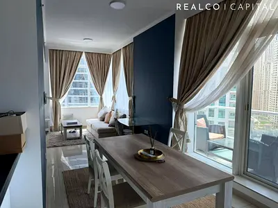 Sea View Balcony | Spacious 1 Bedroom in Dubai Marina | Botanica Tower