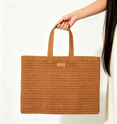 Burberry Straw Tote Bag GWP - Large