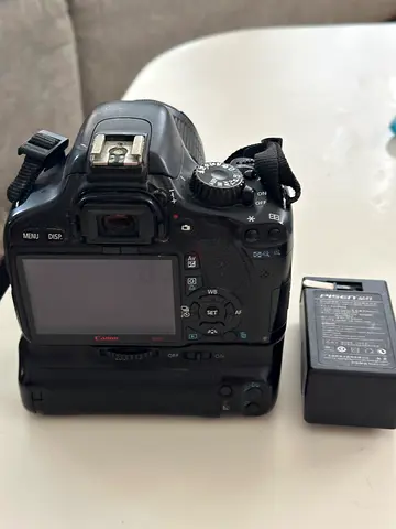 Canon EOS DSLR with Battery Grip
