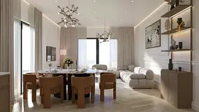 Luxury Furnished 1BR | High Floor | Ready Soon in JVT