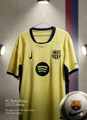 ❗️Ready for the Game? FC Barcelona 22/23 Away Kit - Grab Yours❗️(One stock left)