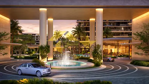 Furnished 1BR Apartment | **Meriva Gardens A** | Marina & Beach Views