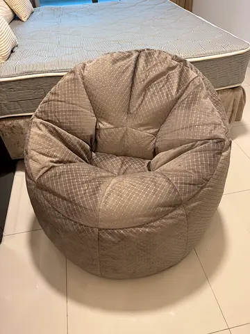 Velvet Bean Bag Chair