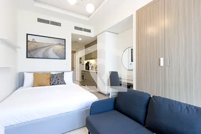 Bright Furnished Studio with Balcony | Azizi Riviera