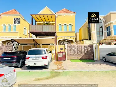 فيلا للبيع في منطقه المويهات عجمان علي بعد خطوات من مجمع المدارس والسعودي الالماني مع الكهرباء والماء والمكيفات جاهزة للسكن تملك حر لجميع الجنسيات