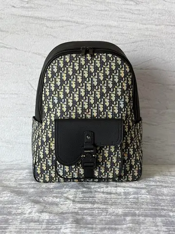 Christian Dior Saddle Zip Backpack
