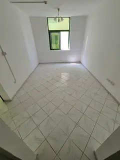 Apartment for rent Al Nabba Sharjah 1 bedroom spacious living room bathroom balcony central AC kitc