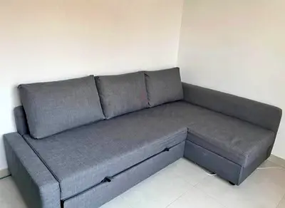 L shape sofa bed with storage