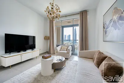 Chiller Free | Vacant | Burj View | Furnished