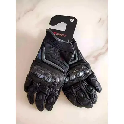 Motorbike Racing Leather Gloves