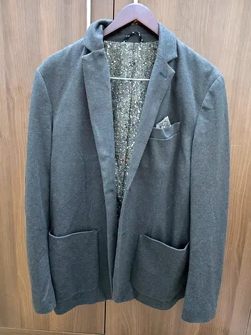 Mens casual grey  blue blazer/jacket