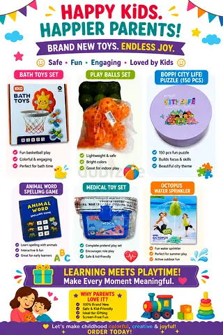 Toys For Sale - Happy Kids, Happier Parents