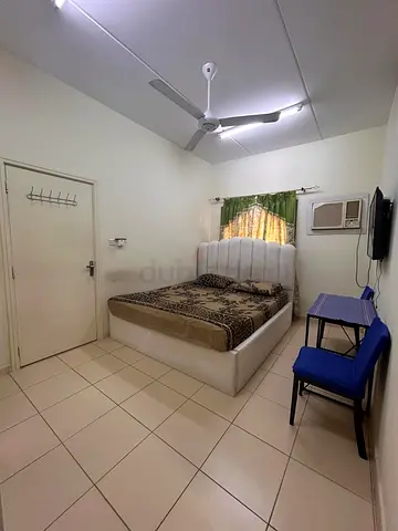 Furnished Master Bedroom with Attached Washroom  Balcony – For Indian Families/Executives