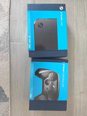 Steam Link + Steam Controller Barely Used, Original Box (UAE)