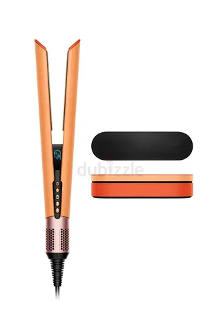 Dyson Airstrait™ straightener and dryer (Ceramic apricot/Topaz)