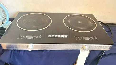 Geepas Double induction cooker