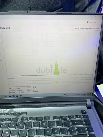 Lightly used Asus Rog strix Gaming laptop