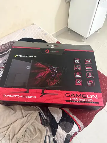 Game on monitor