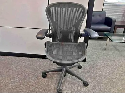Ergonomic Mesh Office Chair — Adjustable, Good Condition