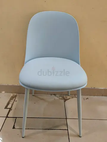 Light Blue Modern Dining/Side Chair - Good Condition