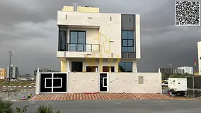 A luxurious villa in Al Yasmin with an elegant design and spacious, all-inclusive amenities.
