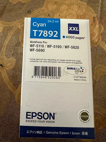 Epson 17 Cyan Ink – New  Original (2 Available)