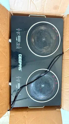 Geepas Double induction cooker