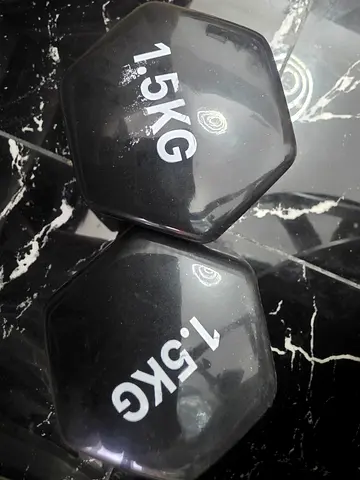 dumbbell set 2 1.5 kg