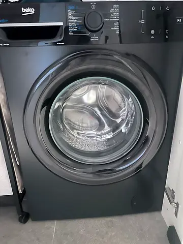 Beko Front Load Washing Machine - Black, Good Working Condition