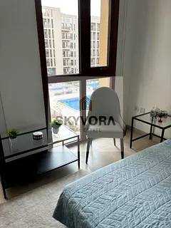 Furnished Studio | Pool View | Zahra Breeze 3 | Town Square | Best Price | 45K