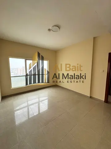 Two bedrooms and a living room in Abodanq with the latest views and a new tower. Apartment for rent in Sharjah, ready to move in immediately, in a