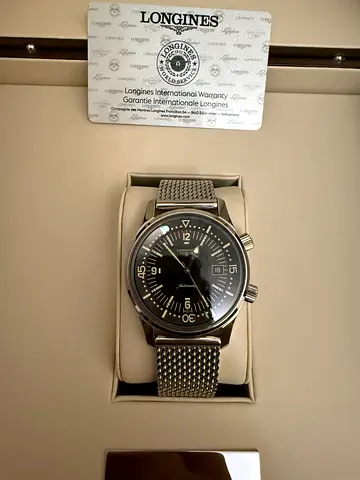 Longines legend diver watch