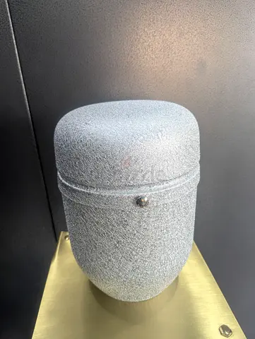 Italian crystal metal Urn for sale