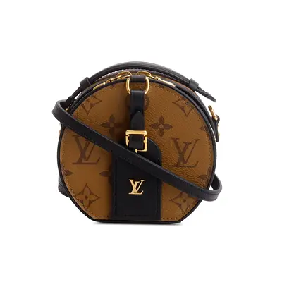 Authentic Louis Vuitton 2023 Reverse Monogram Mini Boite Chapeau