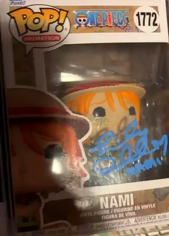 Funko Pop! Animation One Piece Nami #1772 (signed) by voice actor
